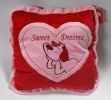 Плюшена играчка Възглавница с Куче "Sweet dreams"